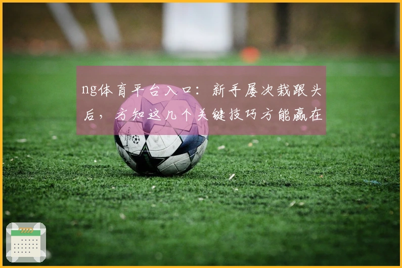 ng体育平台入口：新手屡次栽跟头后，方知这几个关键技巧方能赢在起跑线